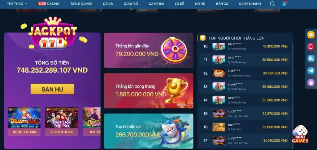 Game nổ hũ cổ điển